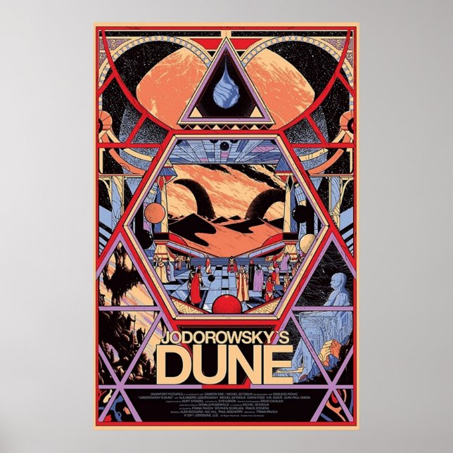 Poster Jodorowskys Dunes (Frente)