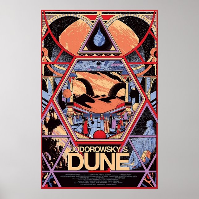 Poster Jodorowskys Dunes (Frente)