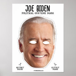 Poster Joe Biden Costume Mask