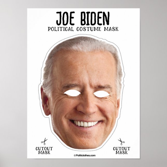 Poster Joe Biden Costume Mask (Frente)