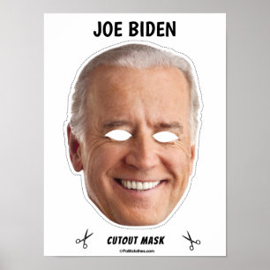 Poster JOE BIDEN Halloween Mask