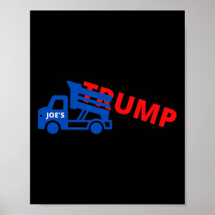 Poster Joe Biden Trump Truck