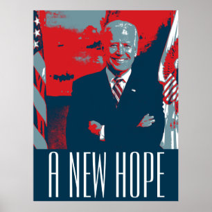 Poster Joe Biden UMA NOVA ESPERANÇA