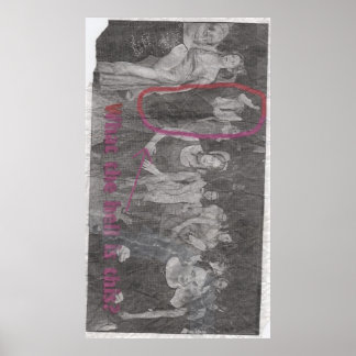 Póster Joe, dançarina