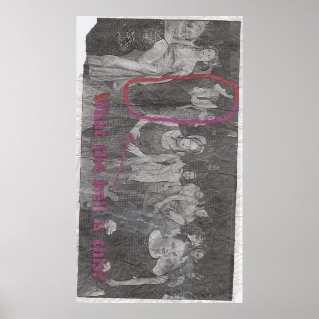 Póster Joe, dançarina (Frente)