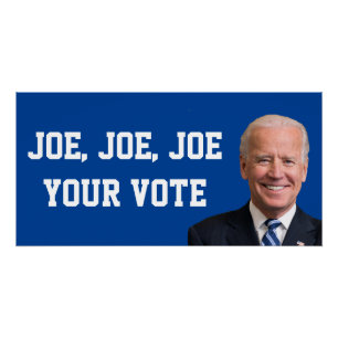 Póster Joe, Joe, seu voto