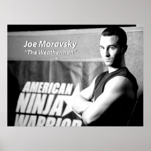 Póster Joe Moravsky "o meteorologista "