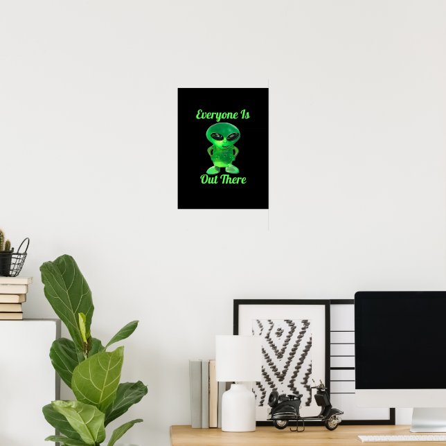 Poster Joel da alienígena (Escritório em casa)