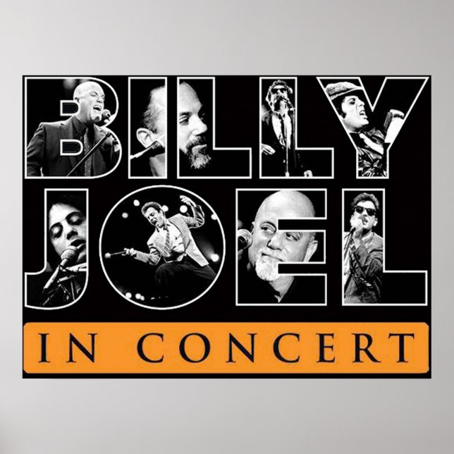 Poster Joel In Concert (Frente)