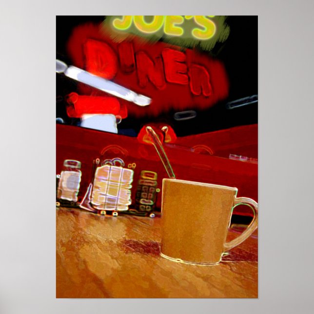 Póster Joe's Diner's (Frente)