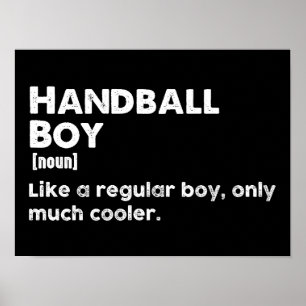 Poster Jogador de Anel de Definição Engraçado