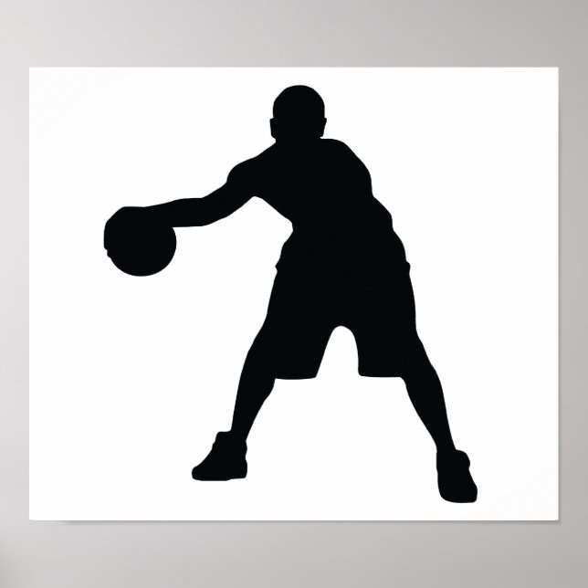 Poster Jogador de basquete (Frente)