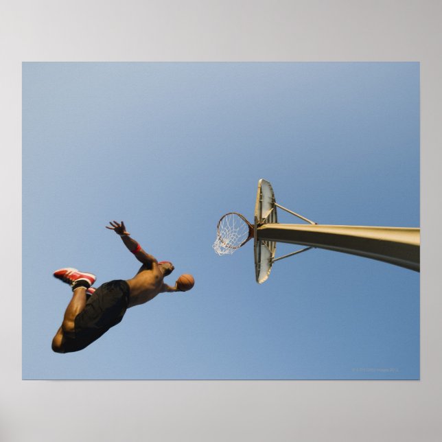 Poster Jogador de basquete 2 (Frente)