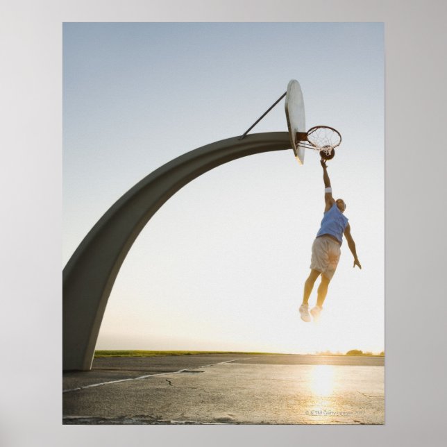 Poster Jogador de basquete 3 (Frente)