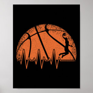 Poster Jogador de Basquete de Diversão