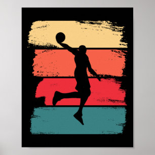 Poster Jogador de basquete jogador de basquete jogar basq