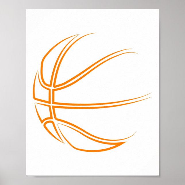 Poster Jogador de basquete Novelty (Frente)