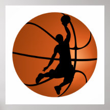 Jogador de Basquete Slam Dunk