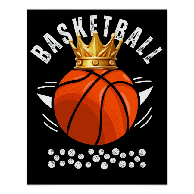 Póster Jogador de basquetebol (Frente)