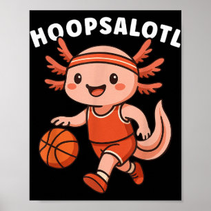 Poster Jogador de basquetebol masculino jovem jogador de