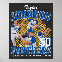Jogador de Beisebol Foto Personalizada Bootleg Ret