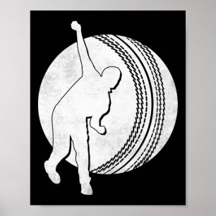 Poster Jogador de Críquete 12