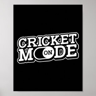 Poster Jogador de críquete Esporte Críquete T - Críquete