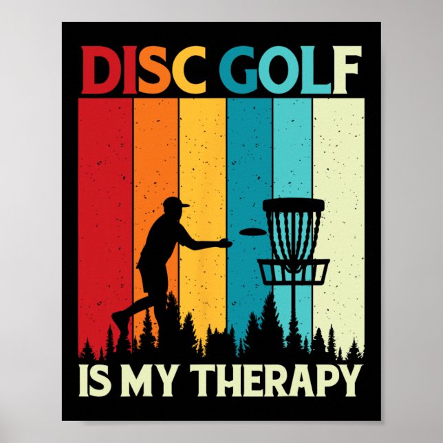 Poster Jogador de Disc Golf _5 (Frente)