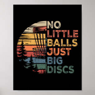Poster Jogador de Disco Golfe Sem Discos Pequenos Só Gran