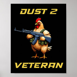 Poster Jogador de Fps Engraçado Cs Jogo em Primeira Pesso