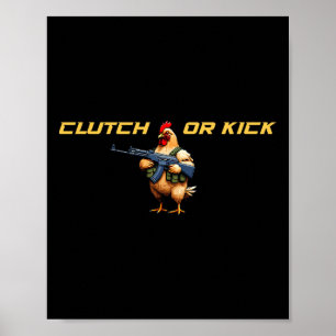 Poster Jogador de Fps Engraçado Cs Primeira Pessoa Jogos 