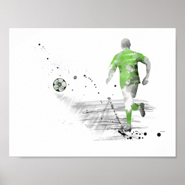 POSTER JOGADOR DE FUTEBOL 5 (Frente)