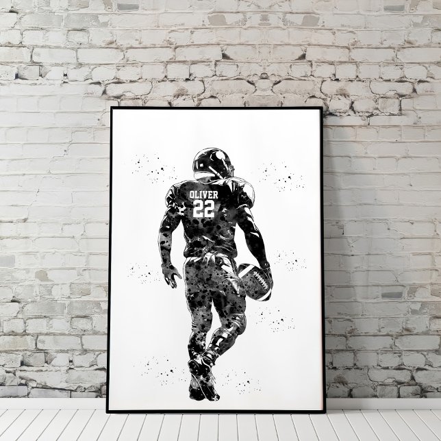 Poster Jogador de Futebol Americano (Criador carregado)