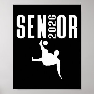Poster Jogador de Futebol com Tema Esportivo para Turma d