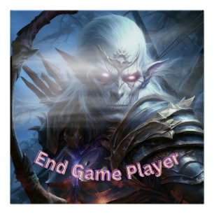 Póster Jogador de Jogo Final