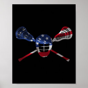 Poster Jogador De Lacrosse E Treinador Relaxam, Bro Lover