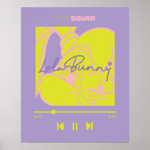 Poster Jogador de Música da Lola
