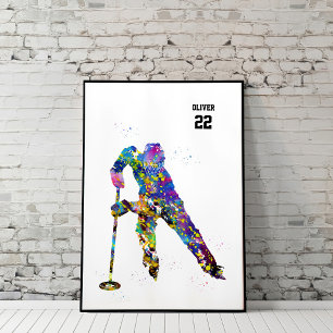 Poster Jogador de Ringue