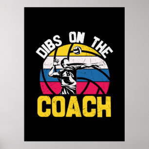 Poster Jogador de Voleibol   Dibs No Treinador