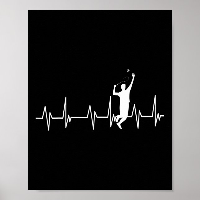 Poster Jogador Smash Birdie Homens Mulheres (Frente)