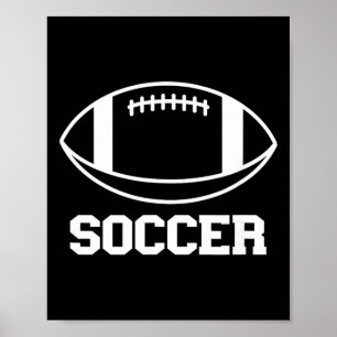 Poster Jogadora de Futebol Raposa Menina No Campo Diversã