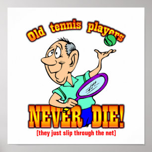 Póster Jogadores de ténis