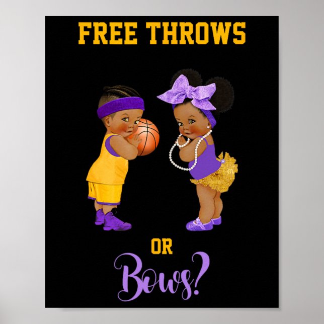 Poster Jogadores gratuitos ou Arcos de basquete Ba1 (Frente)