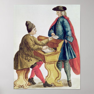 Póster Jogando a lotaria Venetian