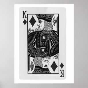 Poster Jogando cartas