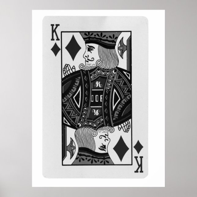 Poster Jogando cartas (Frente)