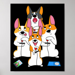Poster Jogo Corgi Jogo Gráfico Jogo Jogador Memória