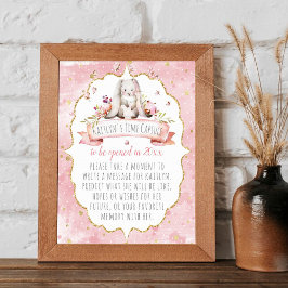 Poster Jogo da Cápsula do Tempo de Festa de aniversário B