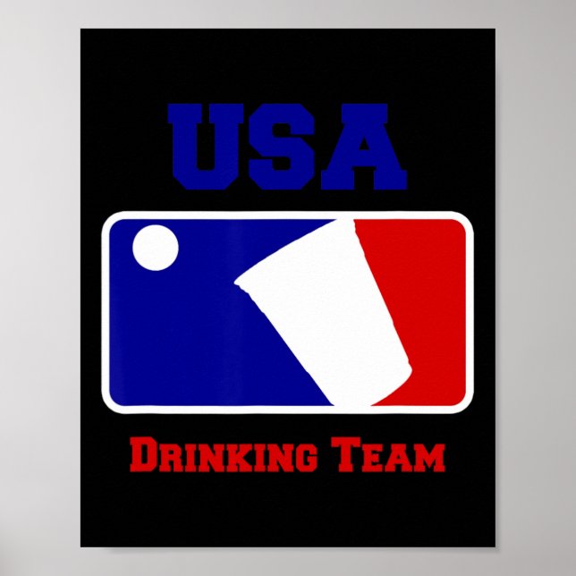 Poster Jogo de Beer Pong do Partido Funny Party (Frente)