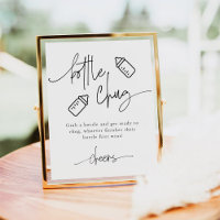 Jogo de Chá de fraldas de Cerveja de Garrafa EMERY